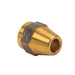 A41C - 41S-4 B BrassCraft 1/4" OD Brass Flare Nut - American Copper & Brass - BRASSCRAFT MFG CO DOMESTIC BRASS FLARE FITTINGS