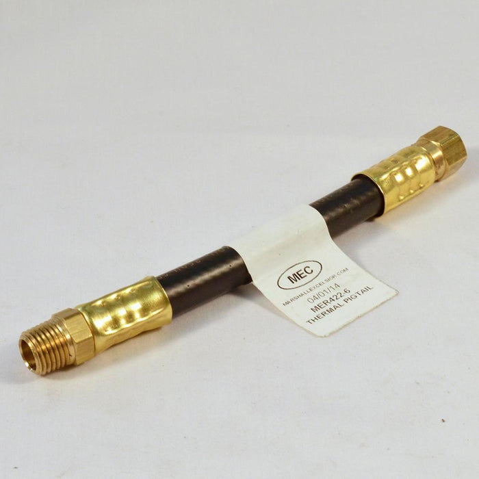 A42410-60 - 3_8" MIP X 3_8" FEMALE FLARE X 60" - American Copper & Brass - MARSEXC068 MISC. GAS SUPPLIES
