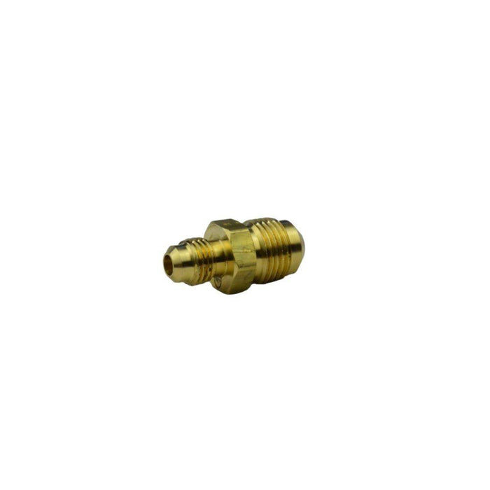 A42EC - 42R-64 3/8" OD X 1/4" OD Brass Reducing Flare Union - American Copper & Brass - ACME PARTS INC DOMESTIC BRASS FLARE FITTINGS