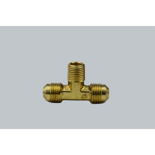 A45IIF - LT1-10108 United Brass 5/8" OD X 5/8" OD X 1/2" MIP Brass Flare Tee - American Copper & Brass - UNITED BRASS MFG INC DOMESTIC BRASS FLARE FITTINGS