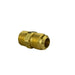 A48IK - 48-1012 5/8" OD Flare X 3/4" MIP Brass Connector - American Copper & Brass - ACME PARTS INC DOMESTIC BRASS FLARE FITTINGS
