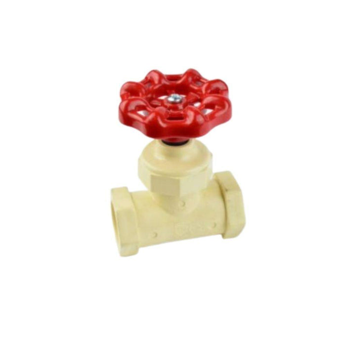 A5095 - 8422W-005 Spears Manufacturing 1/2" CPVC Stop & Waste Valve, Socket X Socket - American Copper & Brass - SPEARS MANUFACTURING CO CPVC FITTINGS