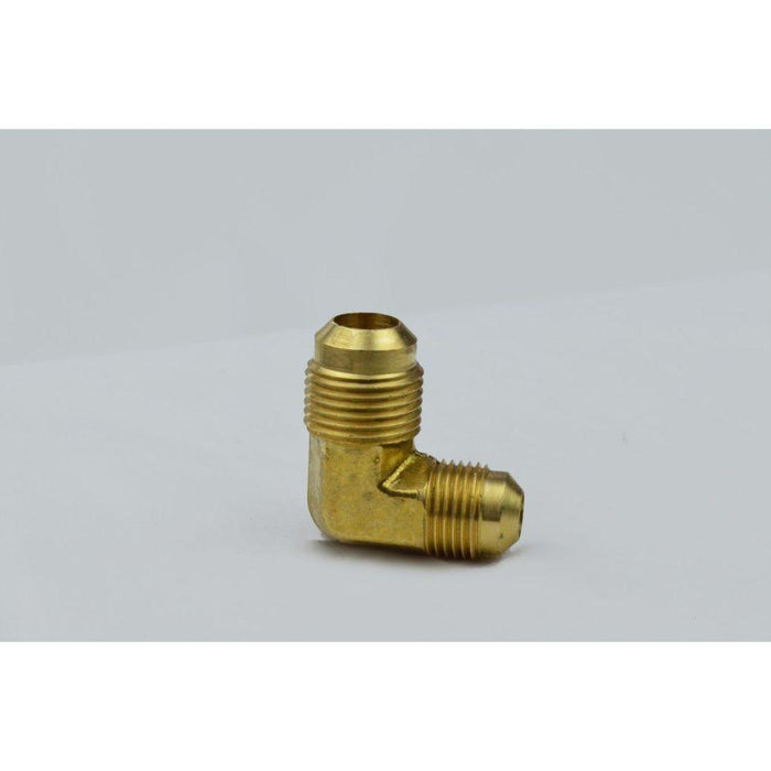 A55FE - ER2-86 United Brass 1/2" OD Flare X 3/8" OD Flare Brass Reducing Elbow - American Copper & Brass - UNITED BRASS MFG INC DOMESTIC BRASS FLARE FITTINGS