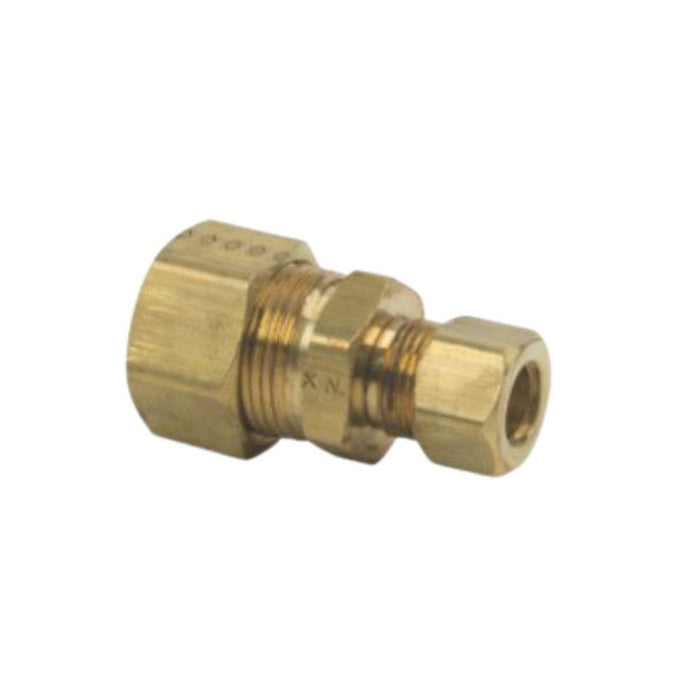 A62IE - 62-10-6X BrassCraft 5/8" OD X 3/8" OD Brass Compression Reducing Union - American Copper & Brass - BRASSCRAFT MFG CO COMPRESSION FITTINGS