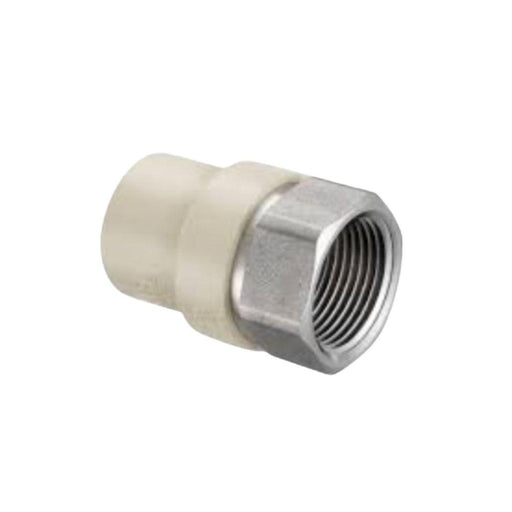 A6347SS - 4135-020SS Spears Manufacturing 2" CTS CPVC Female Adapter - Stainless Steel Thread Transition, Socket x SS Fipt - American Copper & Brass - SPEARS MANUFACTURING CO CPVC FITTINGS