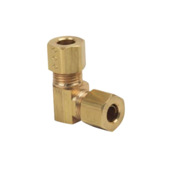 A65C - 65-4X BrassCraft 1/4" OD Brass Compression Elbow - American Copper & Brass - BRASSCRAFT MFG CO COMPRESSION FITTINGS