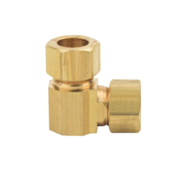 A65F - 65-8X BrassCraft 1/2" OD Brass Compression Elbow - American Copper & Brass - BRASSCRAFT MFG CO COMPRESSION FITTINGS