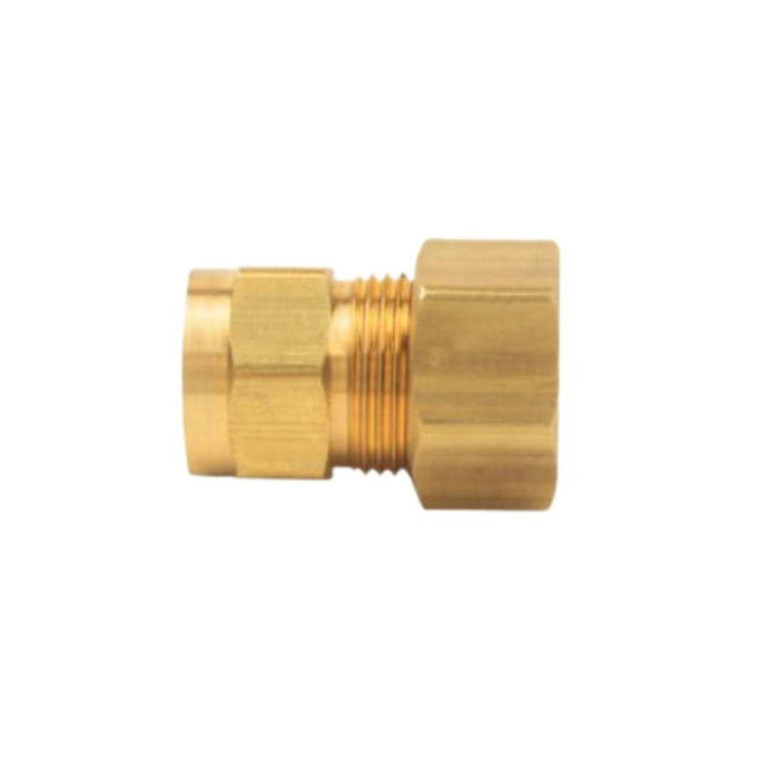 A66IE - 66-10-6X BrassCraft 5/8" OD X 3/8" FIP Brass Compression Adapter - American Copper & Brass - BRASSCRAFT MFG CO COMPRESSION FITTINGS