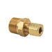 A68CE - 68-4-6X BrassCraft 1/4" Compression X 3/8" MIP Lead Free Male Reducing Adapter-Brass - American Copper & Brass - BRASSCRAFT MFG CO COMPRESSION FITTINGS