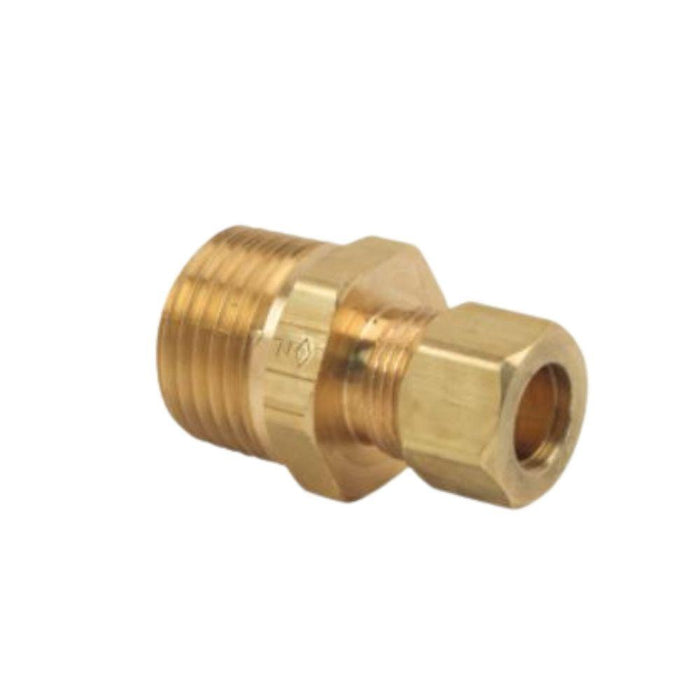 68-6-8X BrassCraft 3/8" Compression X 1/2" MIP Lead Free Male Reducing Adapter-Brass