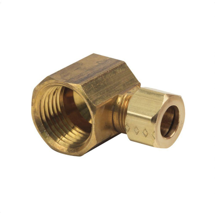 A70FF - 70-8-8-X BrassCraft 1/2" Compression X 1/2" FIP Brass Elbow - American Copper & Brass - BRASSCRAFT MFG CO COMPRESSION FITTINGS