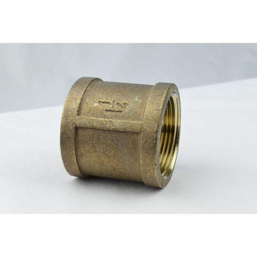 AB103K-C - BRCP0034 Everflow 3/4" Fip Brass Coupling Cast - American Copper & Brass - EVERFLOW SUPPLIES INC BRASS FITTINGS