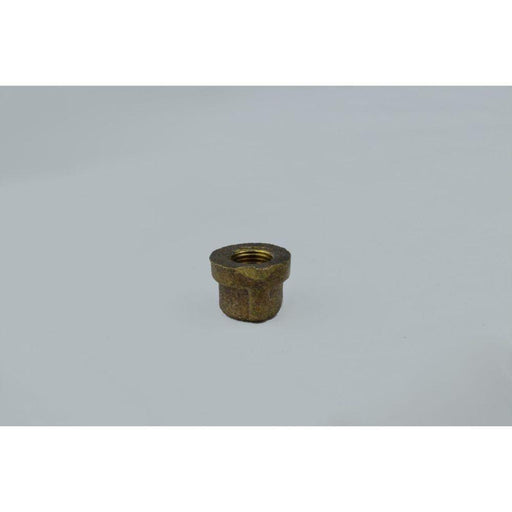 AB108A - BRCA0018-NL Everflow 1/8" Female Pipe Thread Cap - Cast Brass - American Copper & Brass - EVERFLOW SUPPLIES INC BRASS FITTINGS