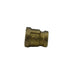 AB119FE - BRRC0122-NL Everflow 1/2" X 3/8" FIP Coupling-Cast Brass - American Copper & Brass - EVERFLOW SUPPLIES INC BRASS FITTINGS