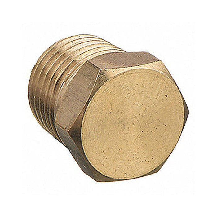 121-12 3/4" MIP Hex Head Plug Extruded Brass