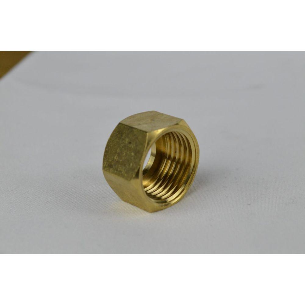 Pex Nut BRASS BASIN NUT NOT FOR PEX — American Copper & Brass