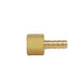 ABG32CC - 126-4-4X BrassCraft 1/4" FIP X 1/4" Brasshose Barb - American Copper & Brass - BRASSCRAFT MFG CO GARDEN HOSE AND BARBED FITTINGS