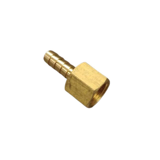 ABG32CE - W144-64 BULK 1/4" Fip X 3/8" Brass Hose Barb - American Copper & Brass - EVERFLOW SUPPLIES INC GARDEN HOSE AND BARBED FITTINGS