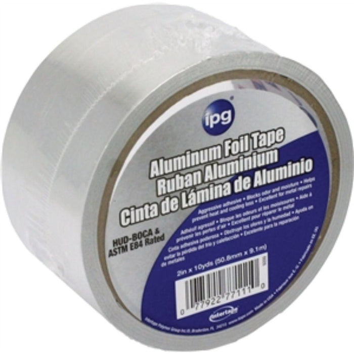 10 YARD ROLL ALUMINUM FOIL TAPE (2" WIDE, 3 MIL THICK)