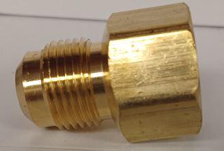 Flare X FIP Import Brass Adapter
