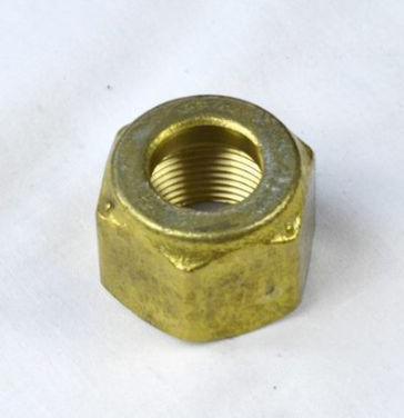 AINS4C - 1/4" OD Import Brass Short Flare Nut - American Copper & Brass - MAYANK000 Inventory Blowout