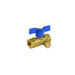 AJ203-1 - 1" FIP JOMAR GAS BALL VALVE WITH 1/8" SIDE-TAP - American Copper & Brass - JOMAR INTERNATIONAL GAS BALL VALVES - GASCOCKS