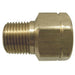 AM285 - 3/8 MIP X FEMALE POL - American Copper & Brass - MARSHALL EXCELSIOR MISC. GAS SUPPLIES