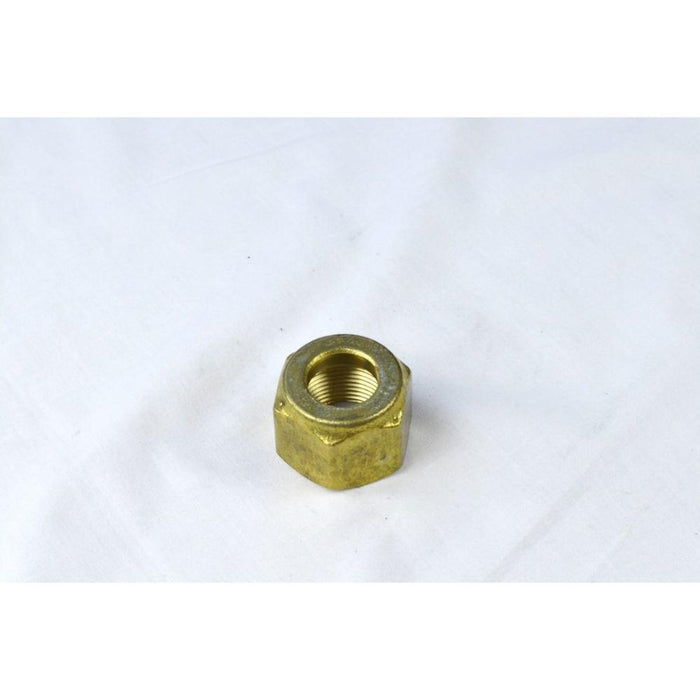 E4-NUT United Brass 1/4" OD Short Forged Flare Nut - Brass