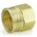 ASWHN129FK-B - HUS11-8-12X. BrassCraft 1/2" FIP X 3/4" Female Garden Hose Swivel - American Copper & Brass - BRASSCRAFT MFG CO GARDEN HOSE AND BARBED FITTINGS