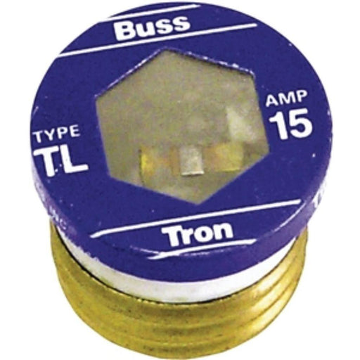 BTL15 - T PLUG FUSE 15 AMP - American Copper & Brass - ORGILL INC FUSES, BLOCK, AND HOLDERS