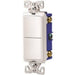 DDSW - EATON WIRING COMBINATION SWITCH WHITE - American Copper & Brass - ORGILL INC WIRING DEVICES