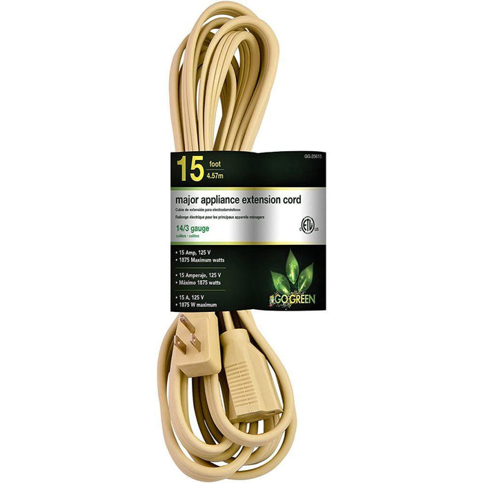 ELCORD-15 - 15A-14/3 - American Copper & Brass - GOGREEN POWER ELECTRICAL CORDS