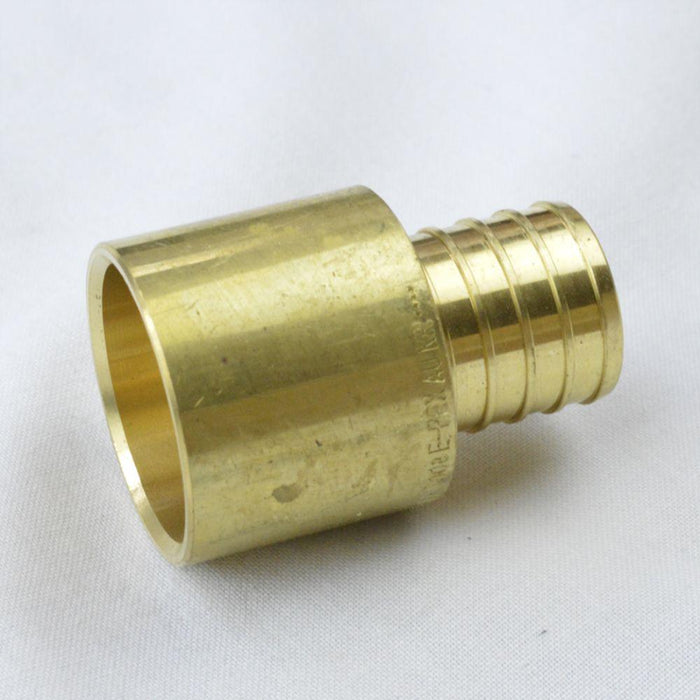 EPXAF33BSW - WPSFA1212-NL Everflow 1/2" Female Sweat X 1/2" BARB Adapter - American Copper & Brass - EVERFLOW SUPPLIES INC Inventory Blowout