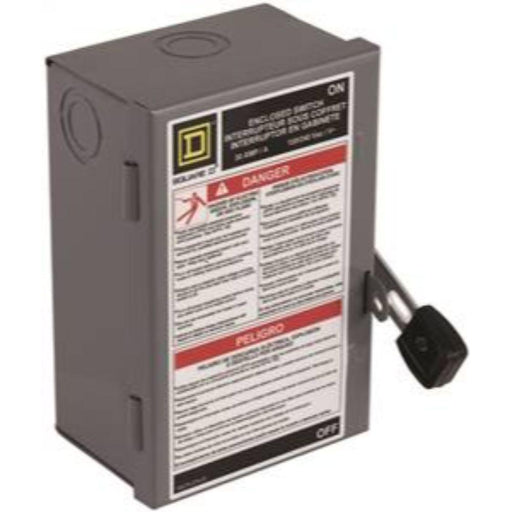 ES30 - ENCLOSED SWITCH 30 AMP - American Copper & Brass - ORGILL INC POWER DISTRIBUTION AND ACCESSORIES