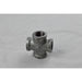 G-102F - 1/2 GALV CROSS - American Copper & Brass - USD Products MALLEABLE FITTINGS