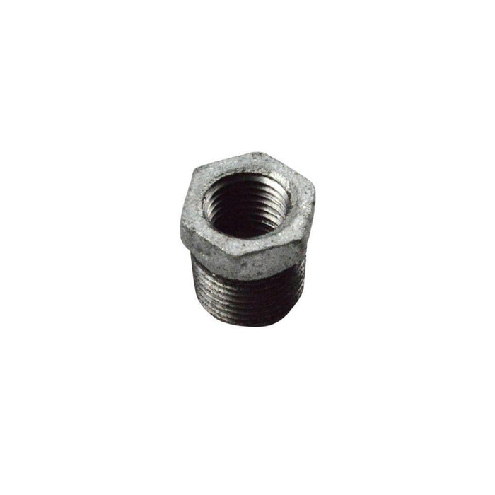 G-110FC - 1/2 X 1/4 GALV BUSHING - American Copper & Brass - USD Products MALLEABLE FITTINGS