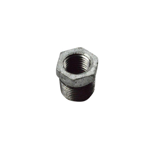 G-110FE - 1/2 X 3/8 GALV BUSHING - American Copper & Brass - USD Products MALLEABLE FITTINGS