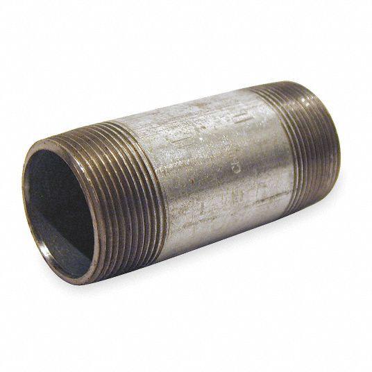 G-113S51/2 - NPGL2055 Everflow 2" X 5-1/2" Galvanized Steel Pipe Nipple - American Copper & Brass - EVERFLOW SUPPLIES INC STEEL NIPPLES