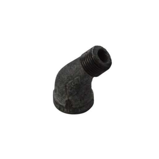 G-124E - 770202 Everflow 3/8" Galvanized Malleable Iron Street 45° Elbow - American Copper & Brass - EVERFLOW SUPPLIES INC MALLEABLE FITTINGS