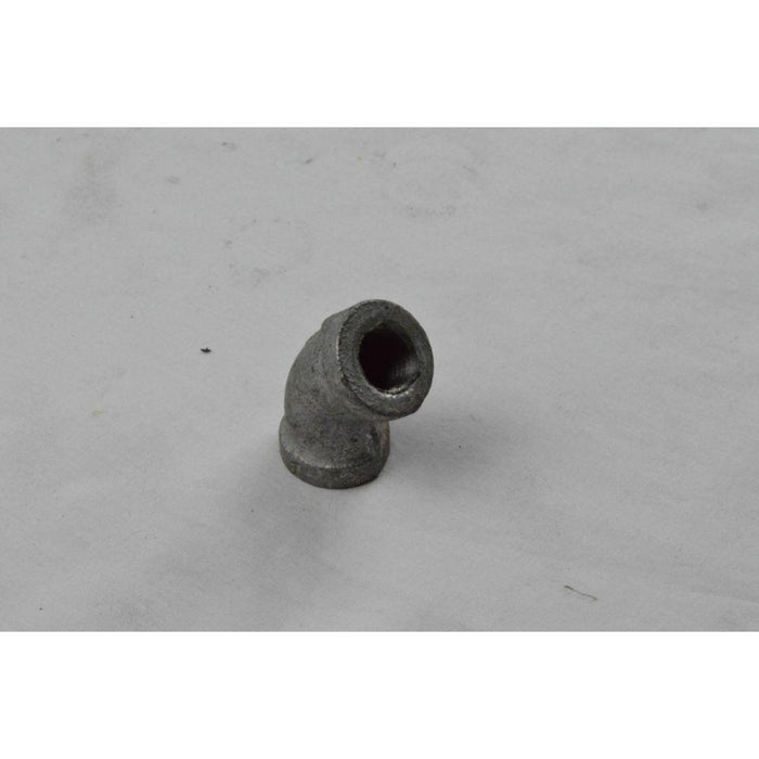 G-125K - 3/4 GALV 45 ELBOW - American Copper & Brass - USD Products MALLEABLE FITTINGS