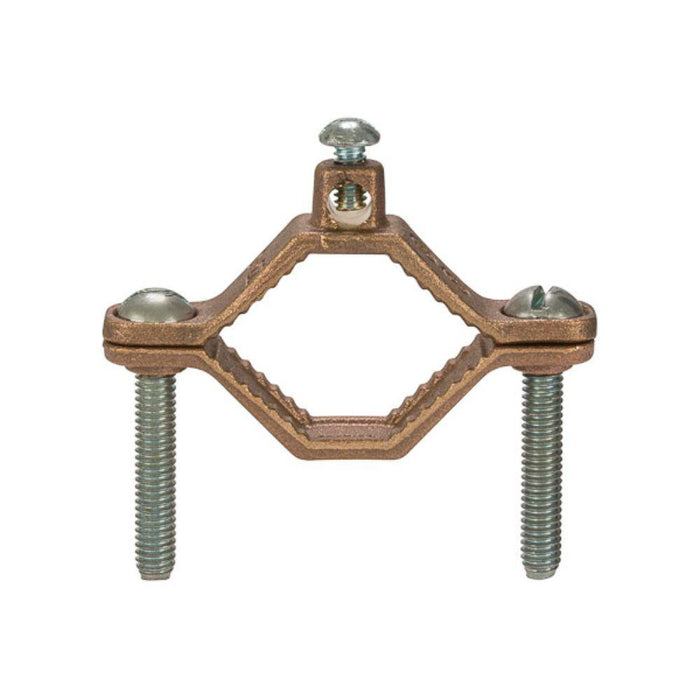 G2S - 1-1/4" to 2" Ground Clamp - American Copper & Brass - NSI INDUSTRIES LLC WIRE GROUNDING, CONNECTING, AND WIRE MARKING