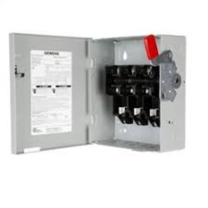 GF321N - GF321N Siemens Safety Switch, 3P 240V 30A - American Copper & Brass - SIEMENS INDUSTRY, INC POWER DISTRIBUTION AND ACCESSORIES