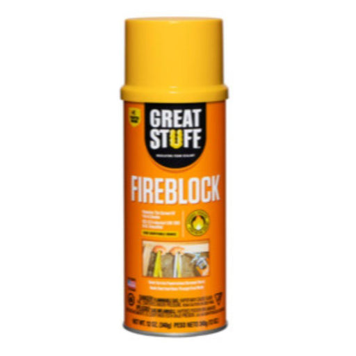 GSFB12 - GREAT STUFF Fireblock Insulating Foam Sealant - 12 Oz. - American Copper & Brass - ORGILL INC CHEMICALS