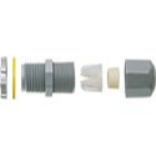LPCG50 - LPCG50 Arlington Industries 1/2" Non-Metallic Strain Relief Cord Connector Supports .200 to .472 Cord Range - American Copper & Brass - ARLINGTON INDUSTRIES CABLE MANAGEMENT