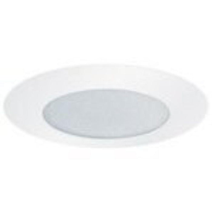 6" METAL ALBALITE SHOWER TRIM RECESS LIGHT COVER