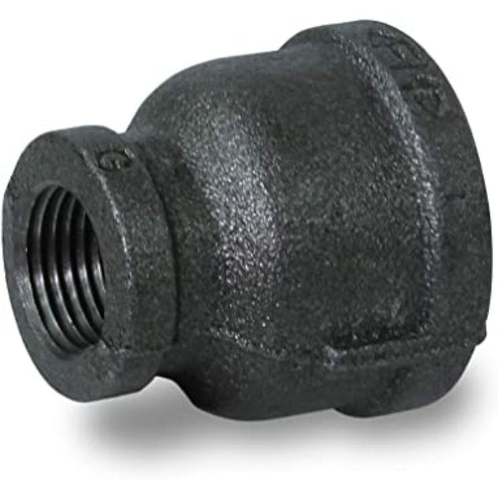 660320 Everflow 1/8" Black Malleable Iron Coupling