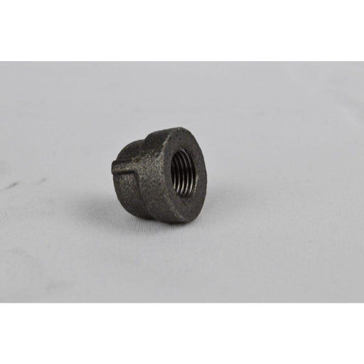 M-108C - 1/4 BLK CAP - American Copper & Brass - USD Products MALLEABLE FITTINGS