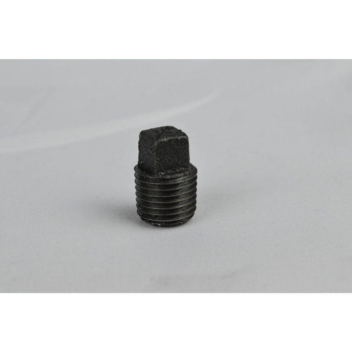M-109E - 3/8 BLK PLUG - American Copper & Brass - USD Products MALLEABLE FITTINGS