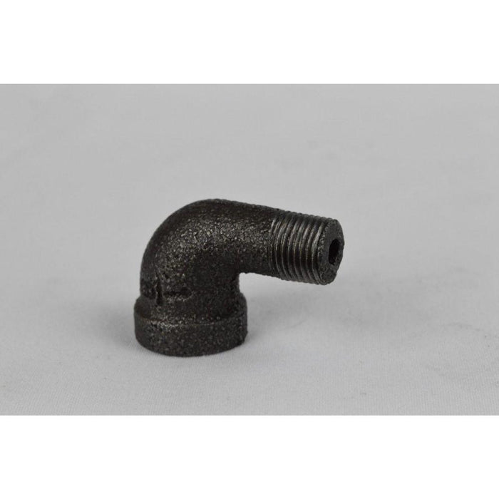 M-116T - 21/2 BLK 90 ST. ELBOW - American Copper & Brass - USD Products MALLEABLE FITTINGS