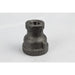 M-119FC - 1/2 X 1/4 BLK RED CPLG - American Copper & Brass - USD Products MALLEABLE FITTINGS